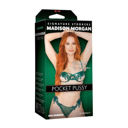 Madison Morgan Ultraskyn Pocket Pussy - Model MM-2001 - Female Masturbation Toy for Intense Pleasure - Vanilla