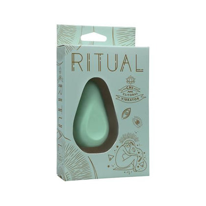 Ritual Chi Rechargeable Silicone Clit Vibe Mint - Adult Naughty Store