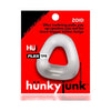 Hunkyjunk Zoid Trapezoid Lifter Cockring Clear Ice - Adult Naughty Store