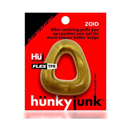 Hunkyjunk Zoid Trapezoid Lifter Cockring Bronze Metallic - Adult Naughty Store