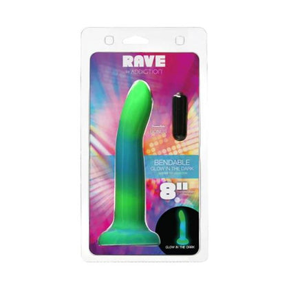 Addiction Rave Dong 8 In. G.i.t.d. Blue