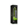 Ouch! Glow Classic Penis Pump - Glow In The Dark - Green - Adult Naughty Store