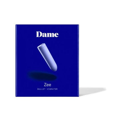 Dame Zee Bullet Vibrator Periwinkle: Powerful Pleasure for Intimate Moments