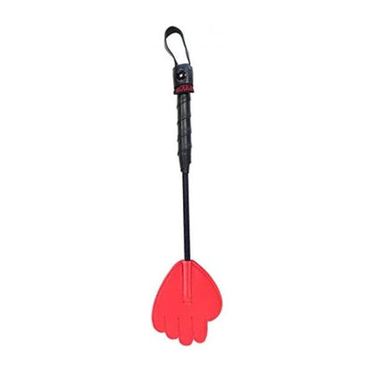 Rouge Mini Leather Hand Riding Crop Red - A Sensual Delight for Intimate Adventures - Adult Naughty Store