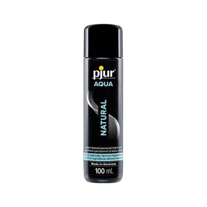 Pjur Aqua Natural Water-Based Lubricant - Intimate Moisture for Dry Skin - 3.4 fl. oz.