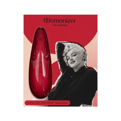 Womanizer Classic 2 Pleasure Air Toy - Marilyn Monroe Red - Clitoral Stimulator for Women