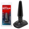 Doc Johnson Classic Butt Plug Small Black - Model 4.5 - Unisex Anal Pleasure