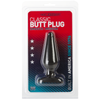 Doc Johnson Novelties Classic Butt Plug Black Medium - Model BPC-5001 - Unisex Anal Pleasure Toy