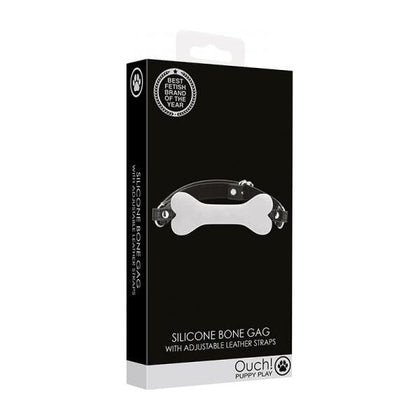 Ouch! Puppy Play Silicone Bone Gag White
Introducing the Ouch! Puppy Play Silicone Bone Gag - Model BP-1001 - Unisex - For Sensual Oral Pleasure - White