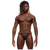 Male Power Magnificence Micro V Thong Black S-M: Sensational Men's Intimate Apparel for Seductive Delights in Size Small to Medium - Adult Naughty Store