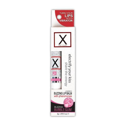 Sensuva X On The Lips Buzzing Lip Balm Bubble Gum - Adult Naughty Store