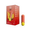 Romp Riot Rechargeable Bullet Vibrator - Model RRV-01 - Female Clitoral Stimulation - Light Orange - Adult Naughty Store