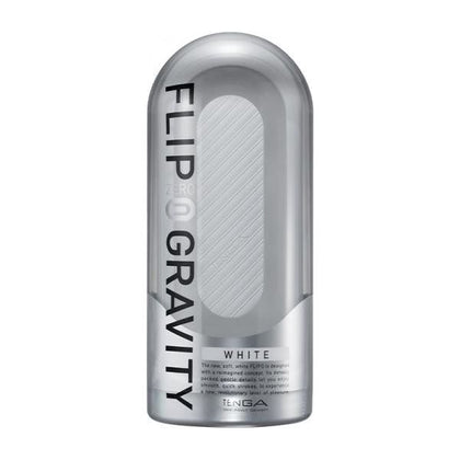 Tenga Flip Zero Gravity Stroker - Model ZG-01 - Male Masturbator for Intense Pleasure - White - Adult Naughty Store