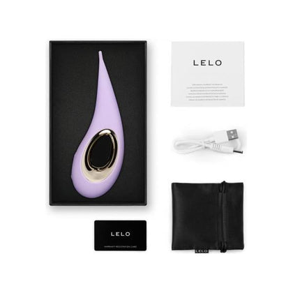 LELO Dot Elliptical Clitoral Stimulator Lilac - The Ultimate Pleasure Experience