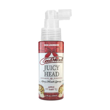 GoodHead Juicy Head Dry Mouth Spray - Apple Tart Flavor - Oral Moisturizer and Breath Freshener - 2oz Bottle