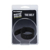 Rock Solid The Belt Adjustable Silicone C-Ring Black - Ultimate Pleasure Enhancer for Men - Adult Naughty Store