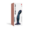 Strap-On-Me Hybrid Collection Dildo Plug Snaky Metallic Blue M - Adult Naughty Store