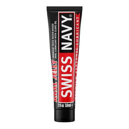 Swiss Navy Anal Jelly Premium Water Based Lubricant With Clove Oil 2 Oz.