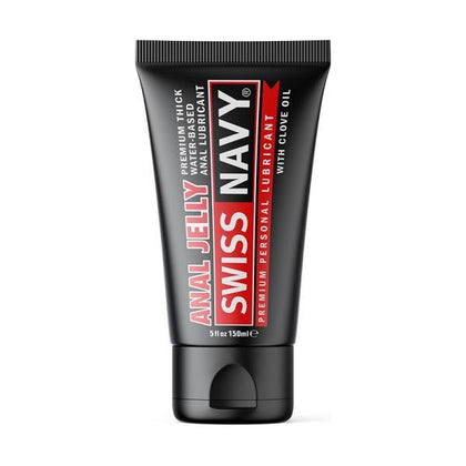 Swiss Navy Anal Jelly Premium Water Based Lubricant With Clove Oil 5 Oz.