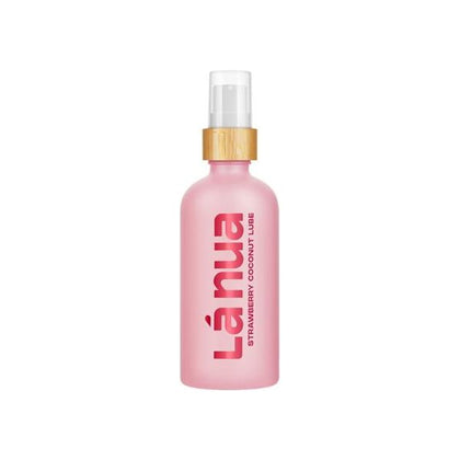 La Nua Strawberry Coconut Water-based Lubricant 3.4 Oz. - Sensual Pleasure Enhancer for Couples - Model: SCL-340 - Gender-Neutral Intimate Lubricant - Hydrating and pH-Balanced - Strawberry Coconut Flavor