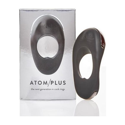 Hot Octopuss Atom Plus Vibrating C-ring Black - Adult Naughty Store