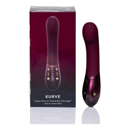 Hot Octopuss Kurve G-Spot Vibrator Plum - Adult Naughty Store