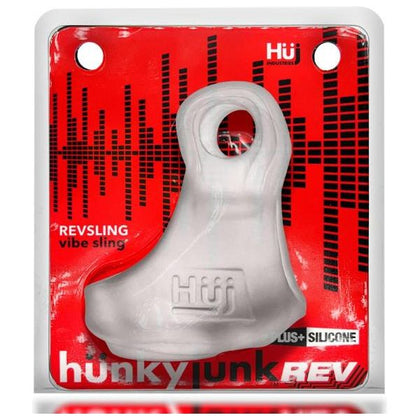 Hunkyjunk Revsling Cock & Ball Sling With Bullet Vibrator Clear Ice
Introducing the Hunkyjunk Revsling Cock & Ball Sling with Bullet Vibrator - the Ultimate Pleasure Enhancer for Men in Clear Ice