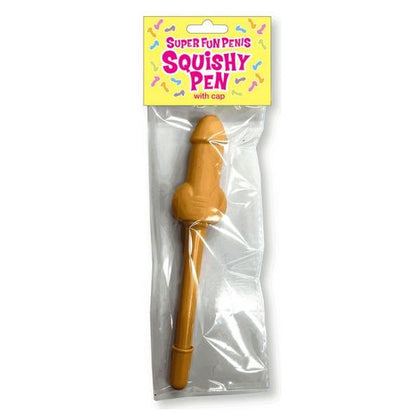 Introducing the PleasureXpress Sensational Penis Squishy Pen - Model P-5000: The Ultimate Sensory Delight for All Genders, Perfect for Fidgeting and Fun in the Home or Office - Vibrant Rainbow Color