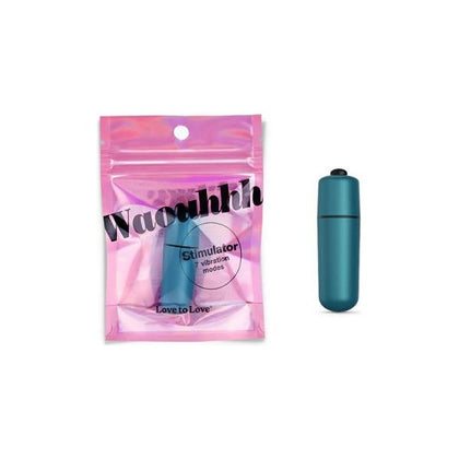 Love To Love Waouhhh 7 Mode Bullet Vibrator Teal Me - Adult Naughty Store