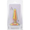 A-Play Groovy 5 In. Silicone Anal Plug Sunrise - Adult Naughty Store