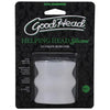 Doc Johnson GoodHead Helping Head Silicone Ultimate BJ Helper Frost - Mini Stroker for Enhanced Fellatio Pleasure