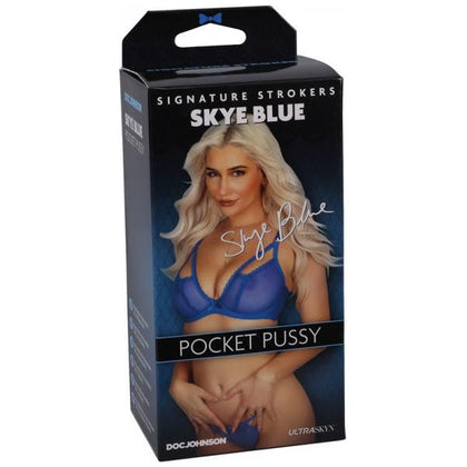 Signature Strokers Skye Blue Ultraskyn Pocket Pussy Beige