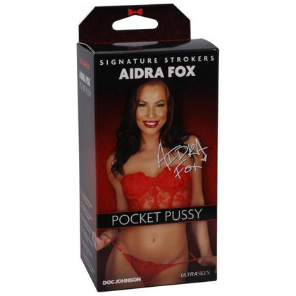 Introducing the Aidra Fox Signature Strokers Ultraskyn Pocket Pussy - Tan: The Ultimate Lifelike Pleasure Experience