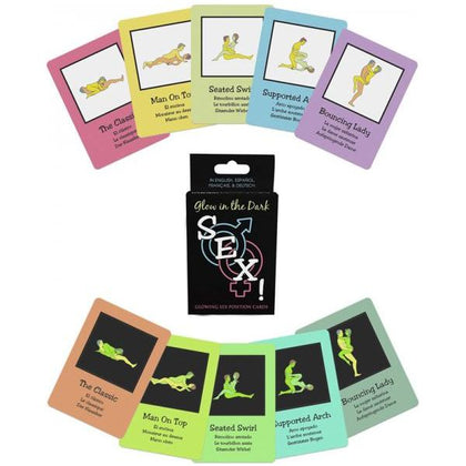 Introducing the Luminous Pleasure Play: Glow-in-the-Dark Sex! Card Game - Adult Naughty Store