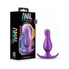 Introducing the Anal Adventures Matrix Quantum Plug in Galactic Purple - The Ultimate Pleasure Experience for Anal Exploration! - Adult Naughty Store