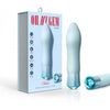 Ardor Rechargeable Warming Silicone Tapered Vibrator - Model ARD-1234 - For Intense G-Spot Pleasure - Aquamarine - Adult Naughty Store