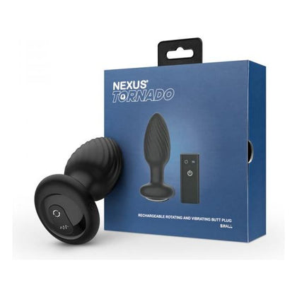 Nexus Duo Plug NBP-101 Rechargeable Remote-controlled Vibrating Silicone Anal Plug - Black