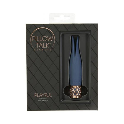 Pillow Talk Secrets Playful Rechargeable Silicone Clitoral Vibrator Navy

Introducing the Exquisite Pillow Talk Secrets Playful Rechargeable Silicone Clitoral Vibrator PT-SPRV-NV for Women - Unleash Your Sensual Side with Precise Pleasure in Navy Blue