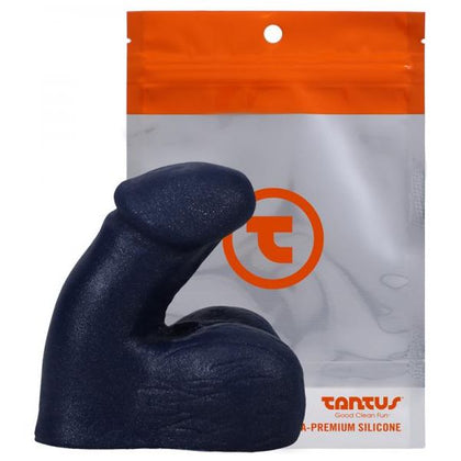 Tantus On The Go Silicone Packer Super Soft Sapphire - Realistic Ultra Premium Silicone Transgender Toy for Casual Bulge in Sapphire Blue