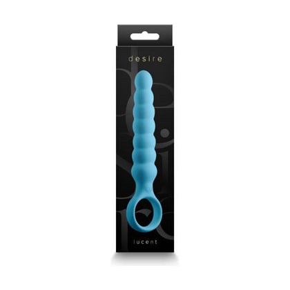 Desire Lucent Blue Flexible Wand Anal/Vaginal Pleasure Toy - Model DLB-001 - For All Genders