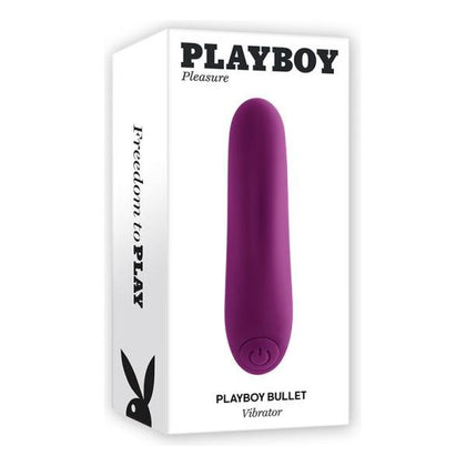 Playboy Bullet Rechargeable Silicone Vibrator Wild Aster - The Ultimate Pleasure Companion for Intense Stimulation! - Adult Naughty Store