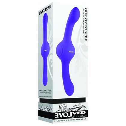 Evolved Our Gyro Vibe Rechargeable Dual Ended Gyrating Silicone Vibrator Purple

Introducing the Evolved Our Gyro Vibe Rechargeable Dual Ended Gyrating Silicone Vibrator in Sensational Purple - The Ultimate Pleasure Machine!