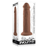 Evolved Girthy Rechargeable Vibrating 7 In. Silicone Dildo
