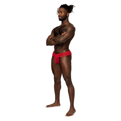 Male Power Sassy Lace Skirt Jock Red S/m

Introducing the Male Power Sassy Lace Skirt Jock Red S/m: A Sensual Delight for Intimate Adventures - Adult Naughty Store