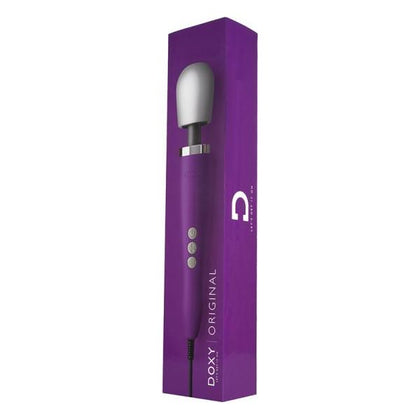 Doxy Original Massager Wand Vibrator - Powerful Purple Pleasure for All Genders - Adult Naughty Store