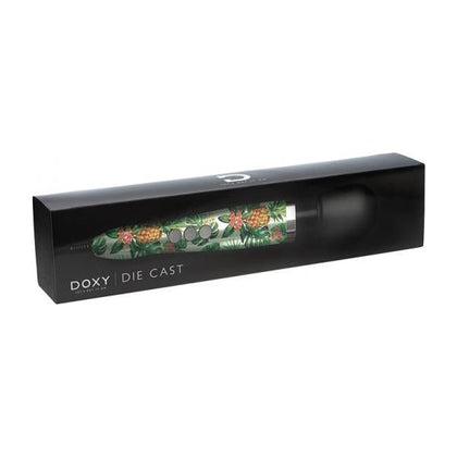 Doxy Die Cast Wand Vibrator - Model X1 - Intense Pleasure for All Genders - Powerful Stimulation - Pineapple