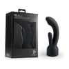 Doxy 3 Silicone Rabbit Wand Attachment Black - Adult Naughty Store