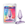 Blush Jolly Plug Purple - Beginner's Anal Toy for Long-Term Comfort and Pleasure - Adult Naughty Store