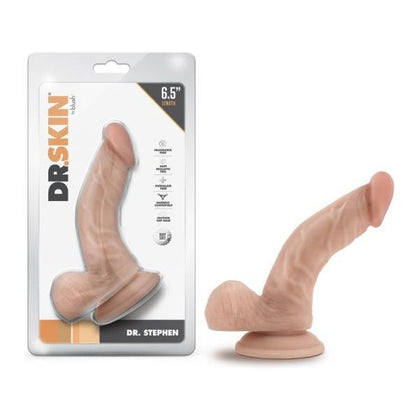 Dr. Skin Dr. Stephen 6.5 In. Dildo With Balls - Beige - Adult Naughty Store