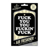 Wood Rocket Air Freshener - Black Ice Scent - Refreshing Fragrance for Your Car, Locker, Closet, and More - Adult Naughty Store